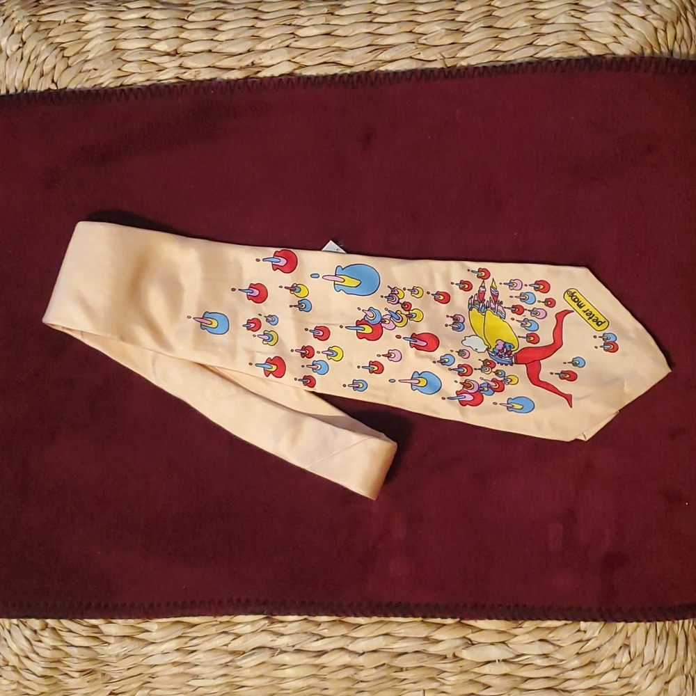 Vintage Peter Max Silk Tie